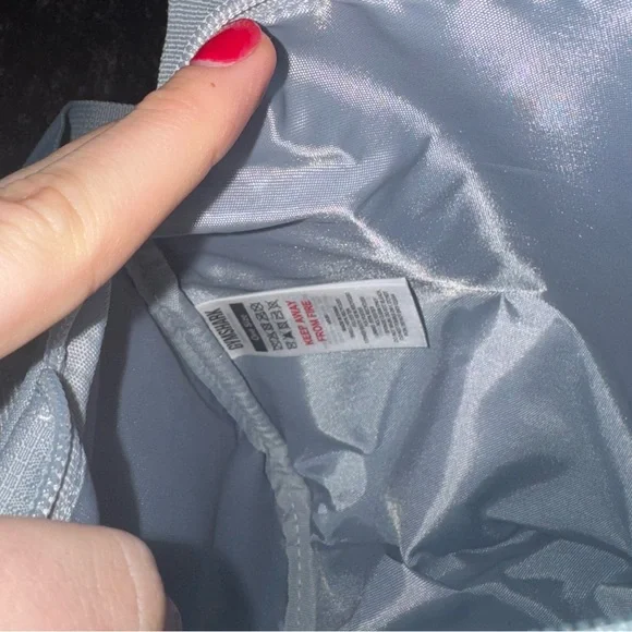 NWOT Gymshark Light Blue Everyday Mini Holdall Gym Bag - Picture 6 of 6